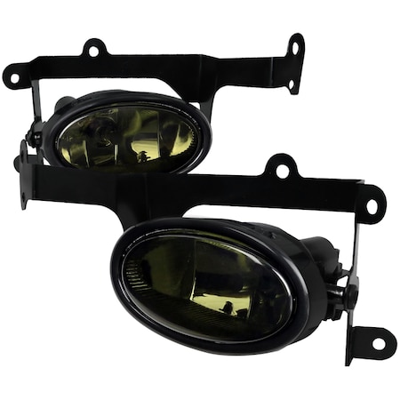 Spec-D Tuning 06-08 Honda Civic Smoked Lens Fog Lights LF-CV062GOEM-RS